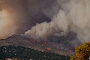 wildfires in Tahoe